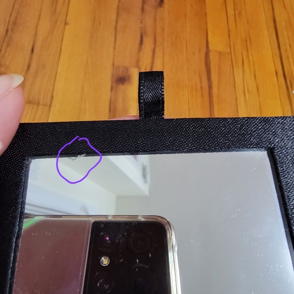 Dior Black Travel Compact Mirror (has a magnetic side) - Picture 5 of 5